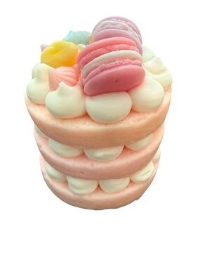 Anais Pastel Macarons & Cream Tart Decorative Candle
